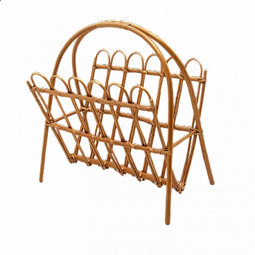 Portariviste in rattan di Jan Kalous per Úluv, anni '60