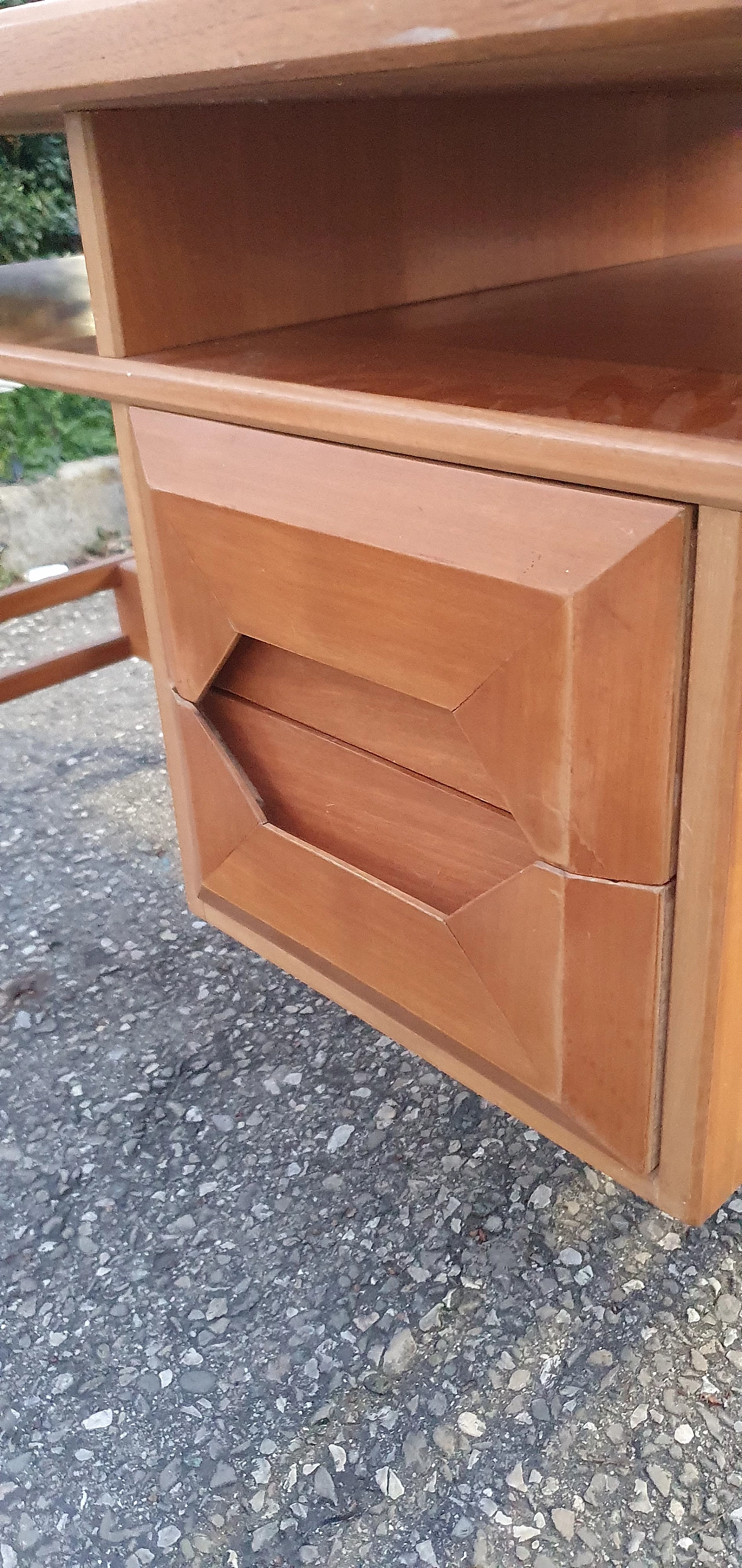 Cherry wood desk by La Permanente Mobili Cantù, 1960s 2