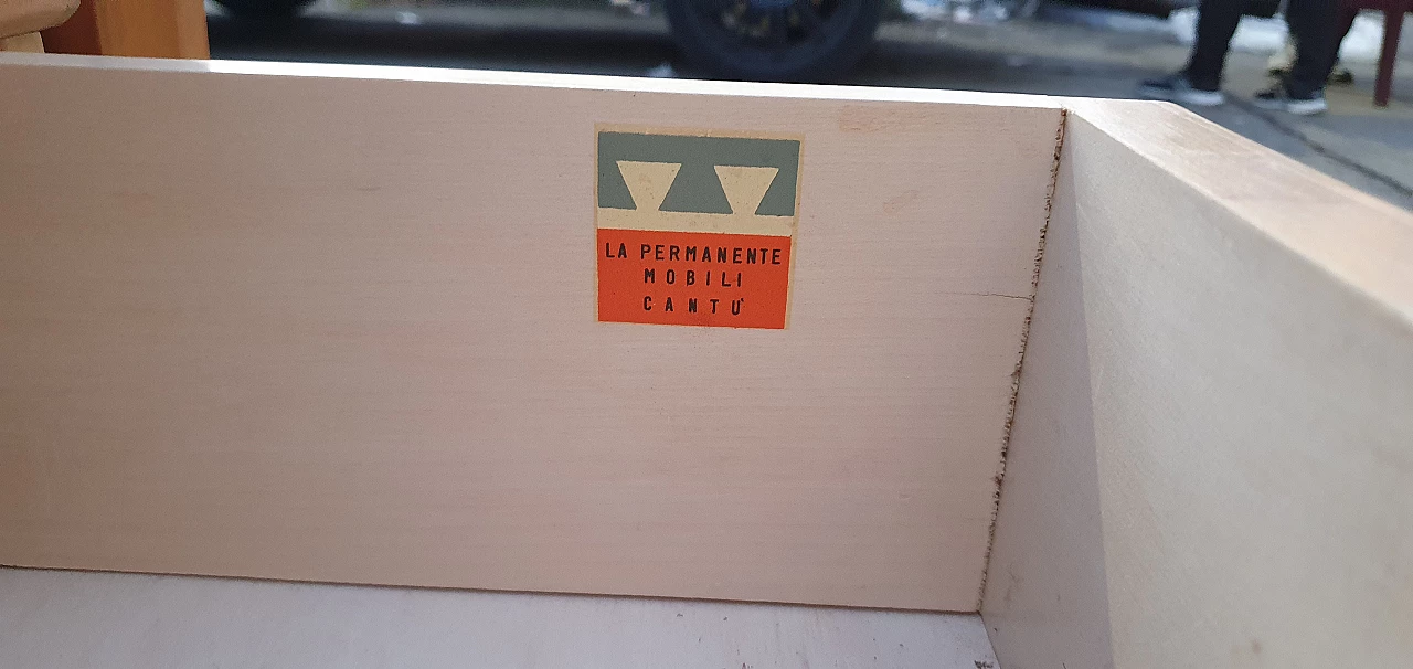 Cherry wood desk by La Permanente Mobili Cantù, 1960s 16