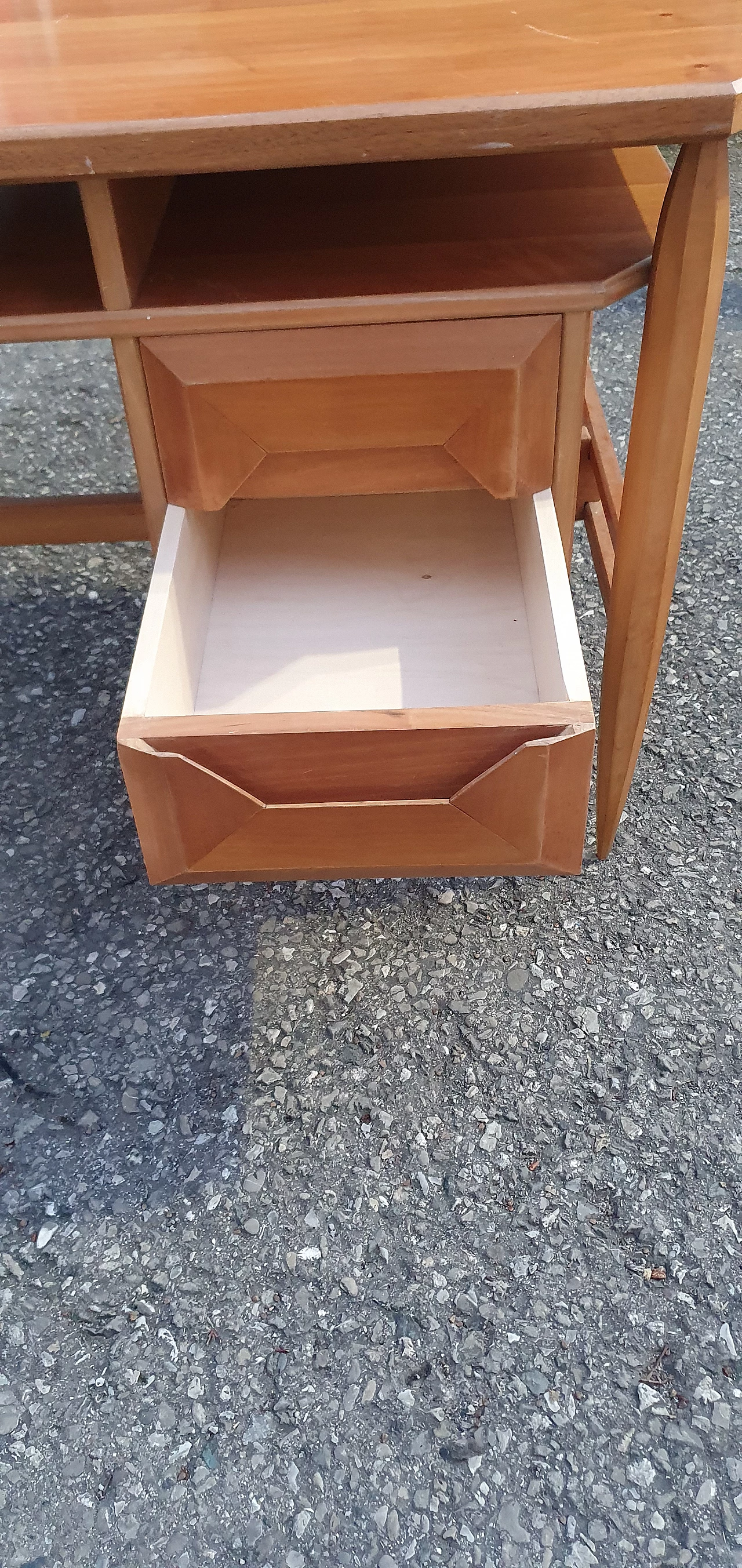 Cherry wood desk by La Permanente Mobili Cantù, 1960s 17