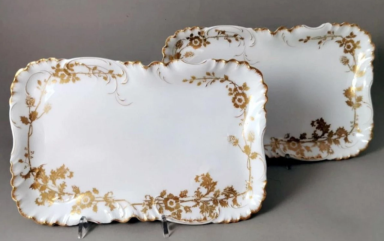 Limoges porcelain tray by Haviland & Co., early 20th century 1