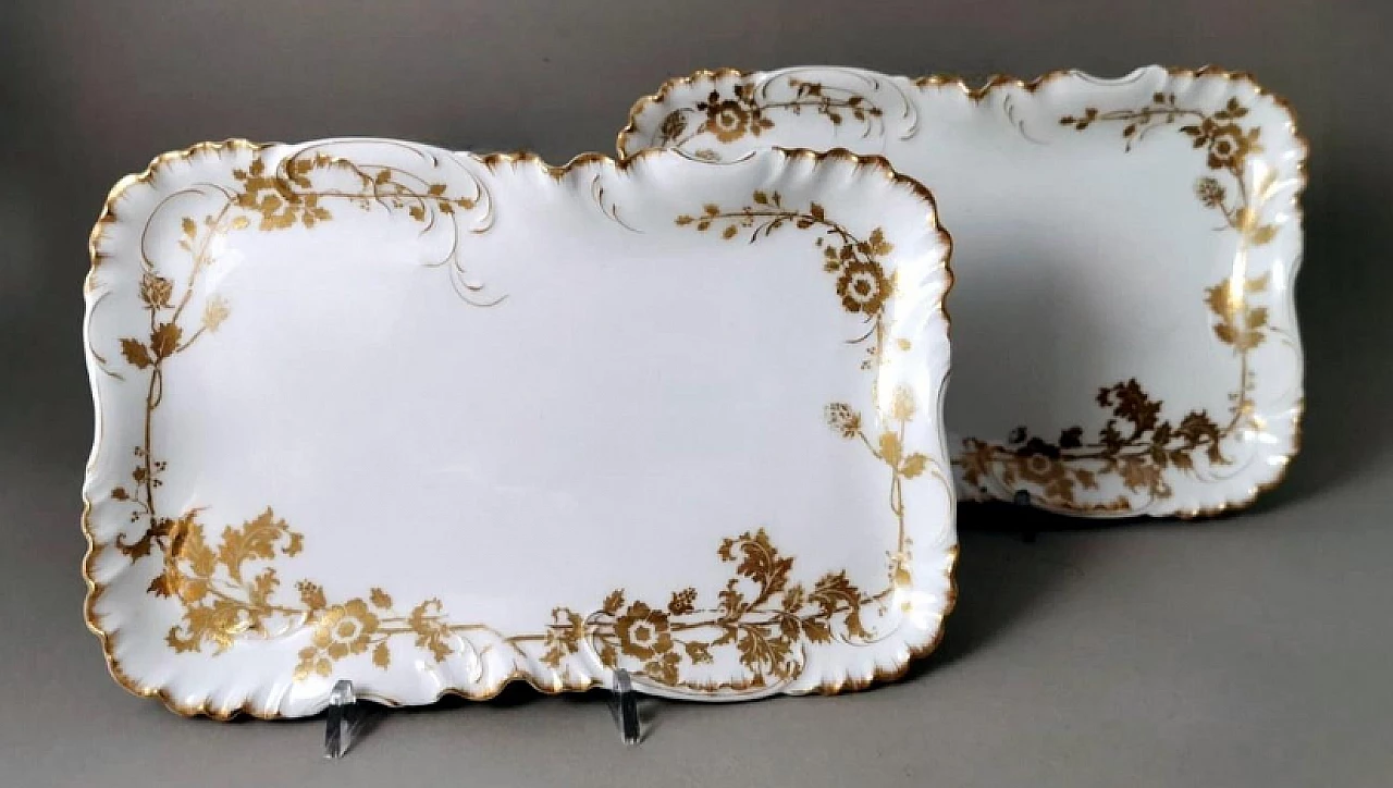Limoges porcelain tray by Haviland & Co., early 20th century 2