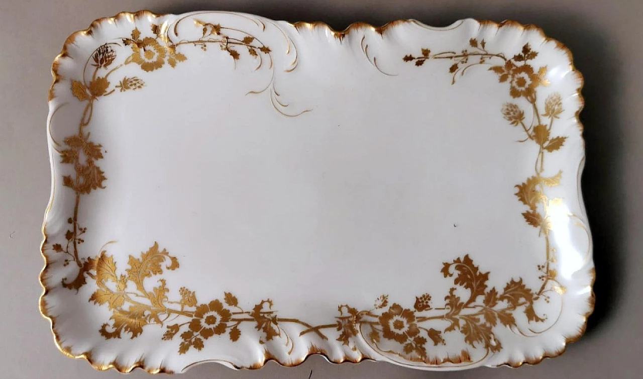 Limoges porcelain tray by Haviland & Co., early 20th century 5