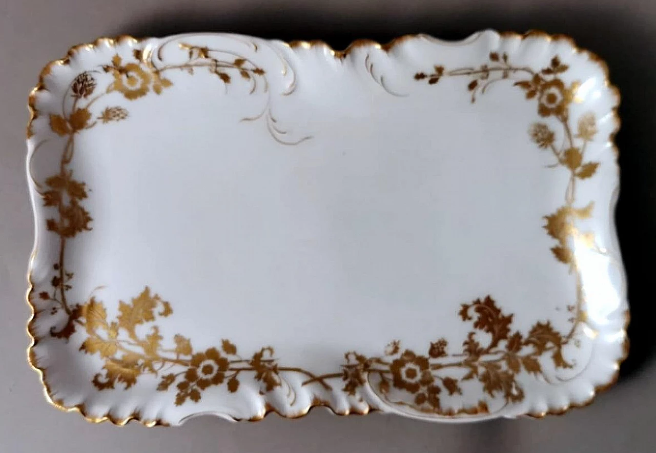 Limoges porcelain tray by Haviland & Co., early 20th century 6