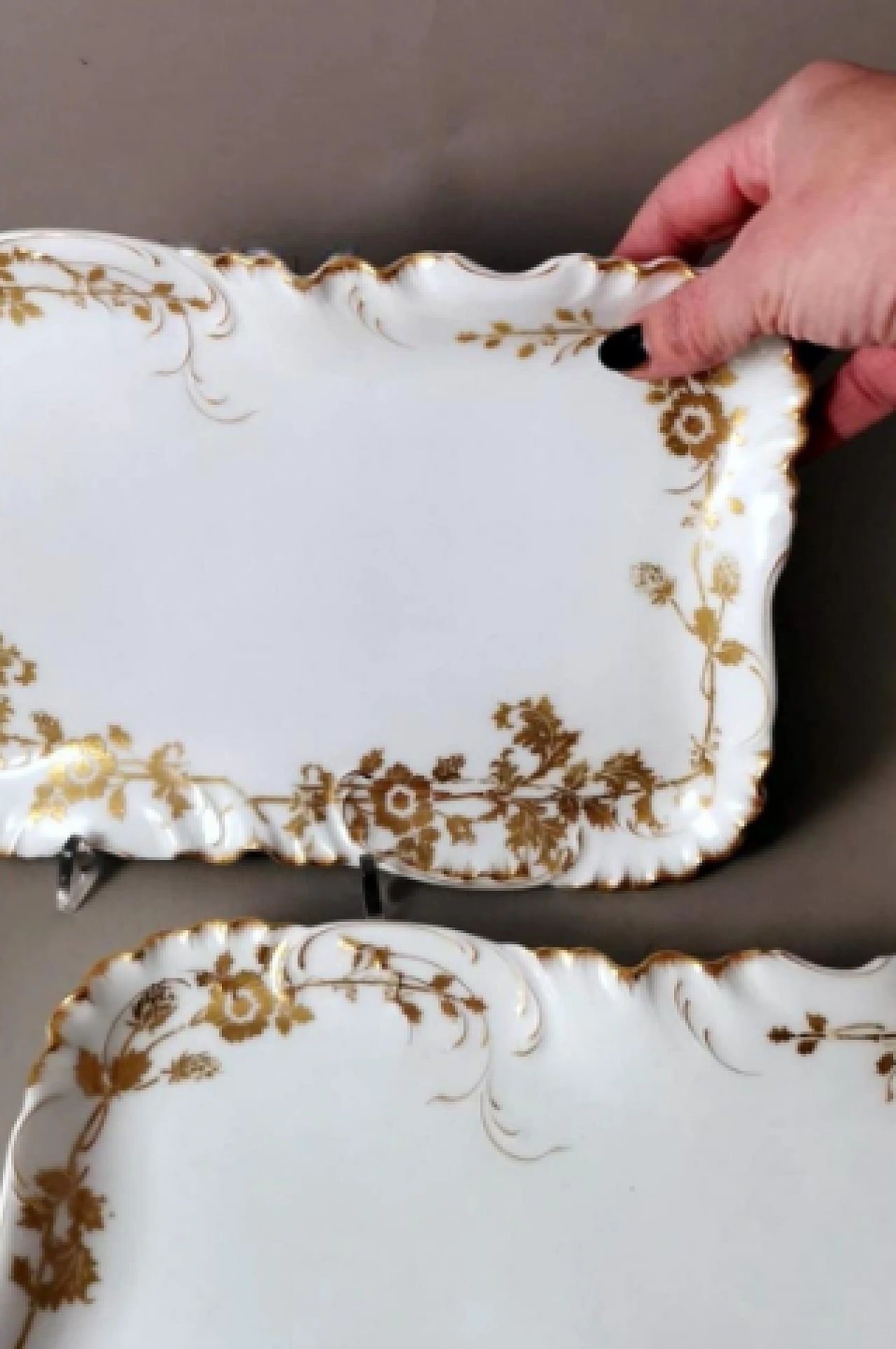 Limoges porcelain tray by Haviland & Co., early 20th century 16