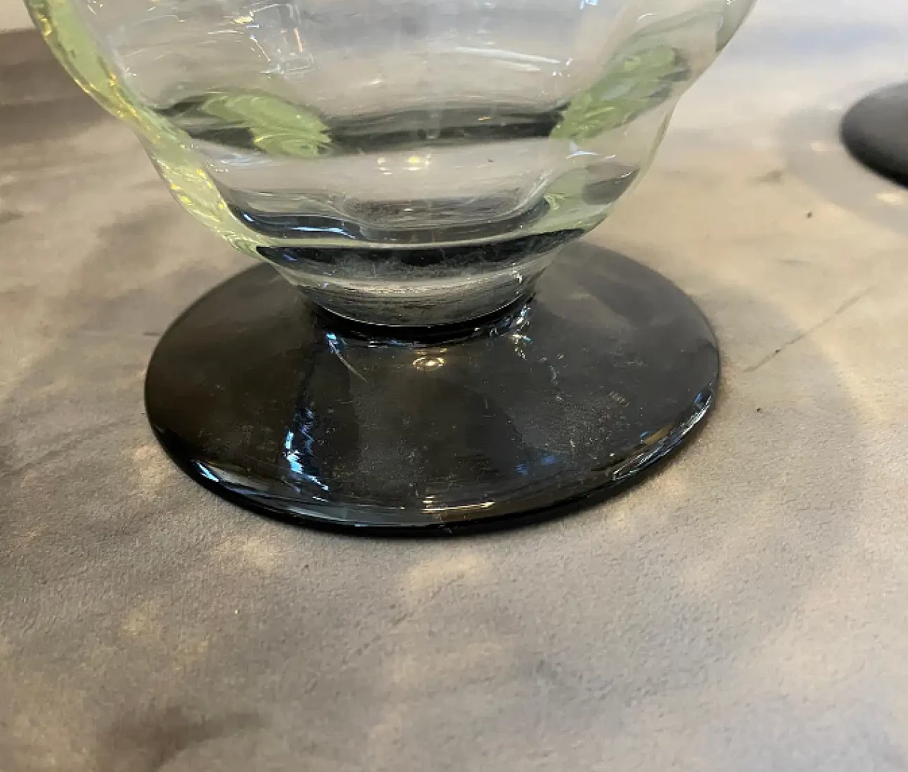 Pair of Murano glass bottles in the style of Napoleone Martinuzzi, 1930s 5