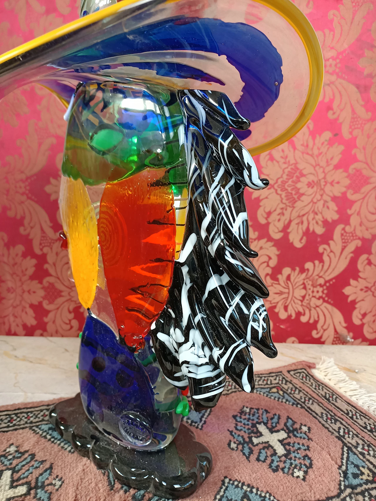 Murano glass figurine of Picasso's Madame Bovary, 1950s 1