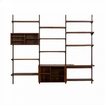 Rosewood wall cabinet by Kai Kristiansen for FM Mobler, 1960s