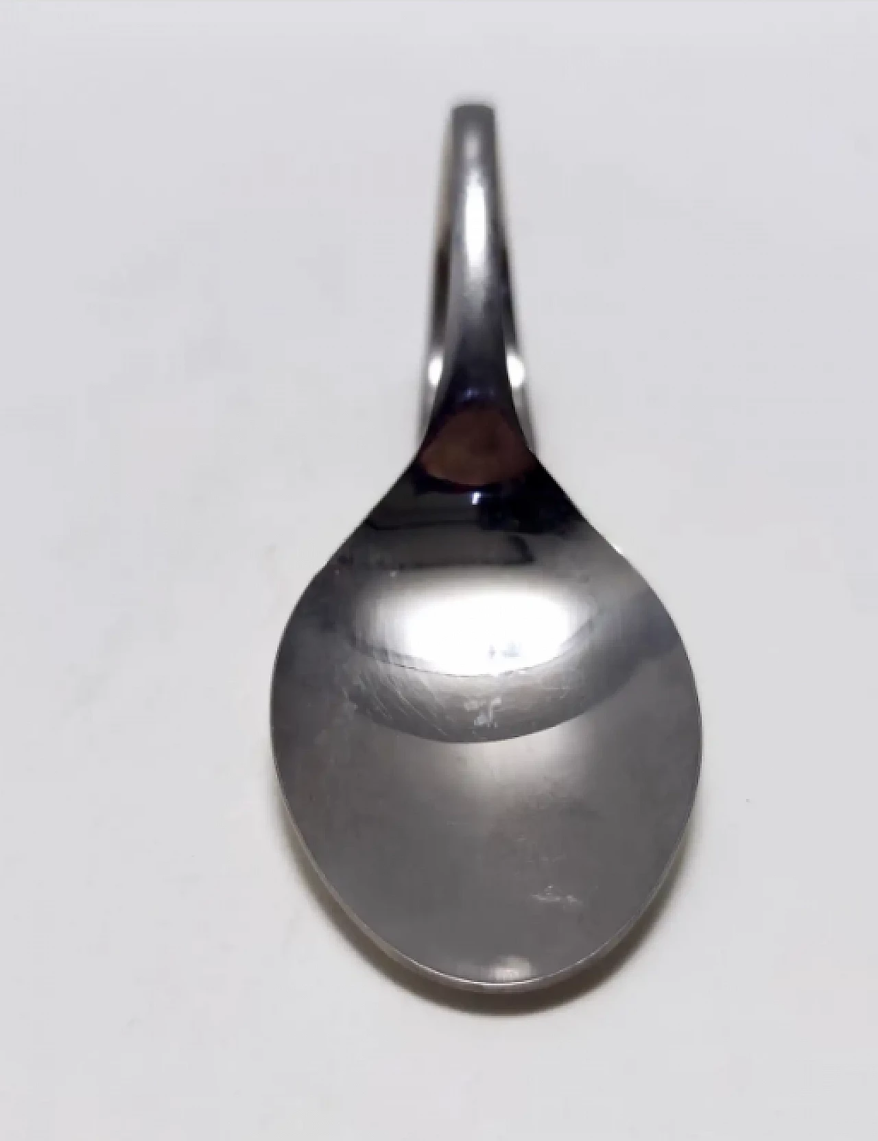 12 Steel Serving spoon by Pinti, Italy, 1980s 9