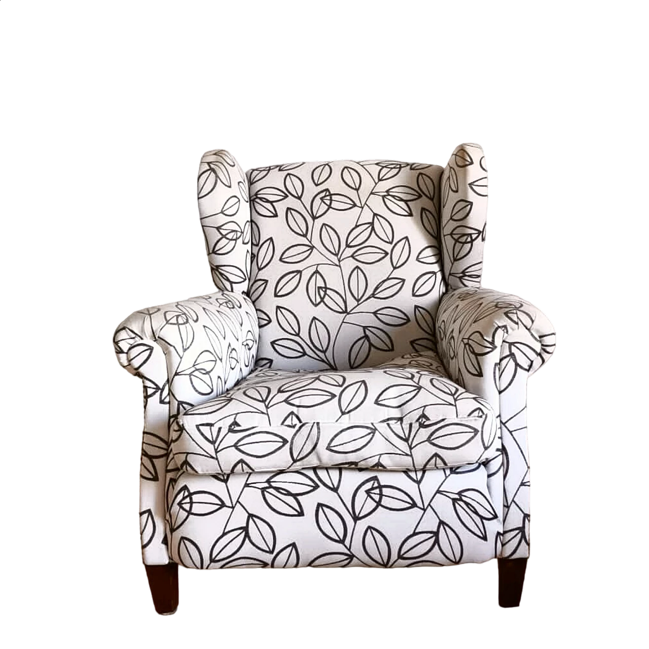 Bergere armchair in Frau style, 1940s 7