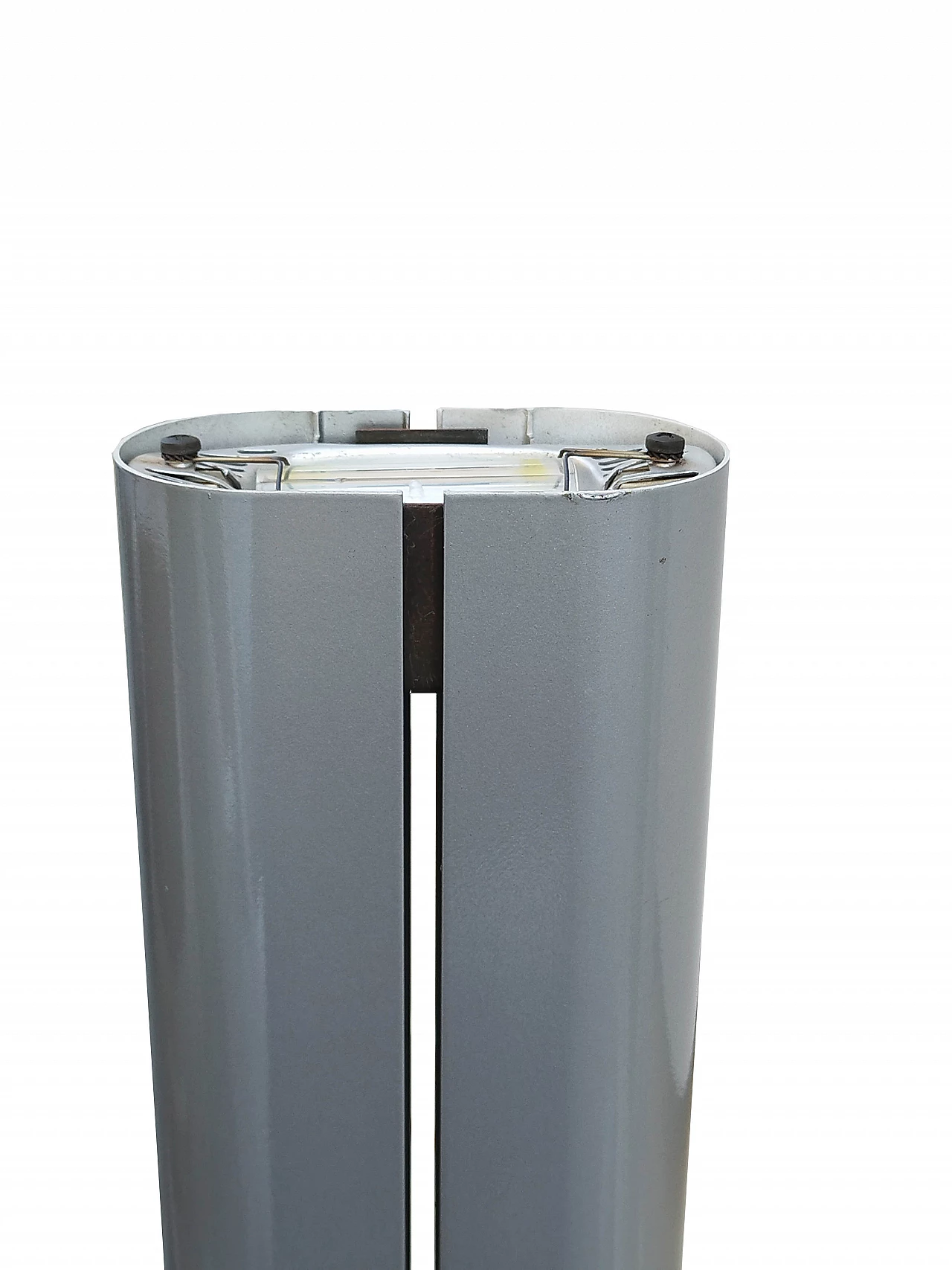 Megaron gray floor lamp by Gianfranco Frattini for Artemide, 1970s 4