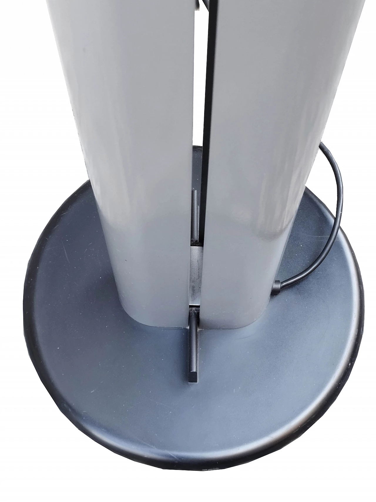 Megaron gray floor lamp by Gianfranco Frattini for Artemide, 1970s 6