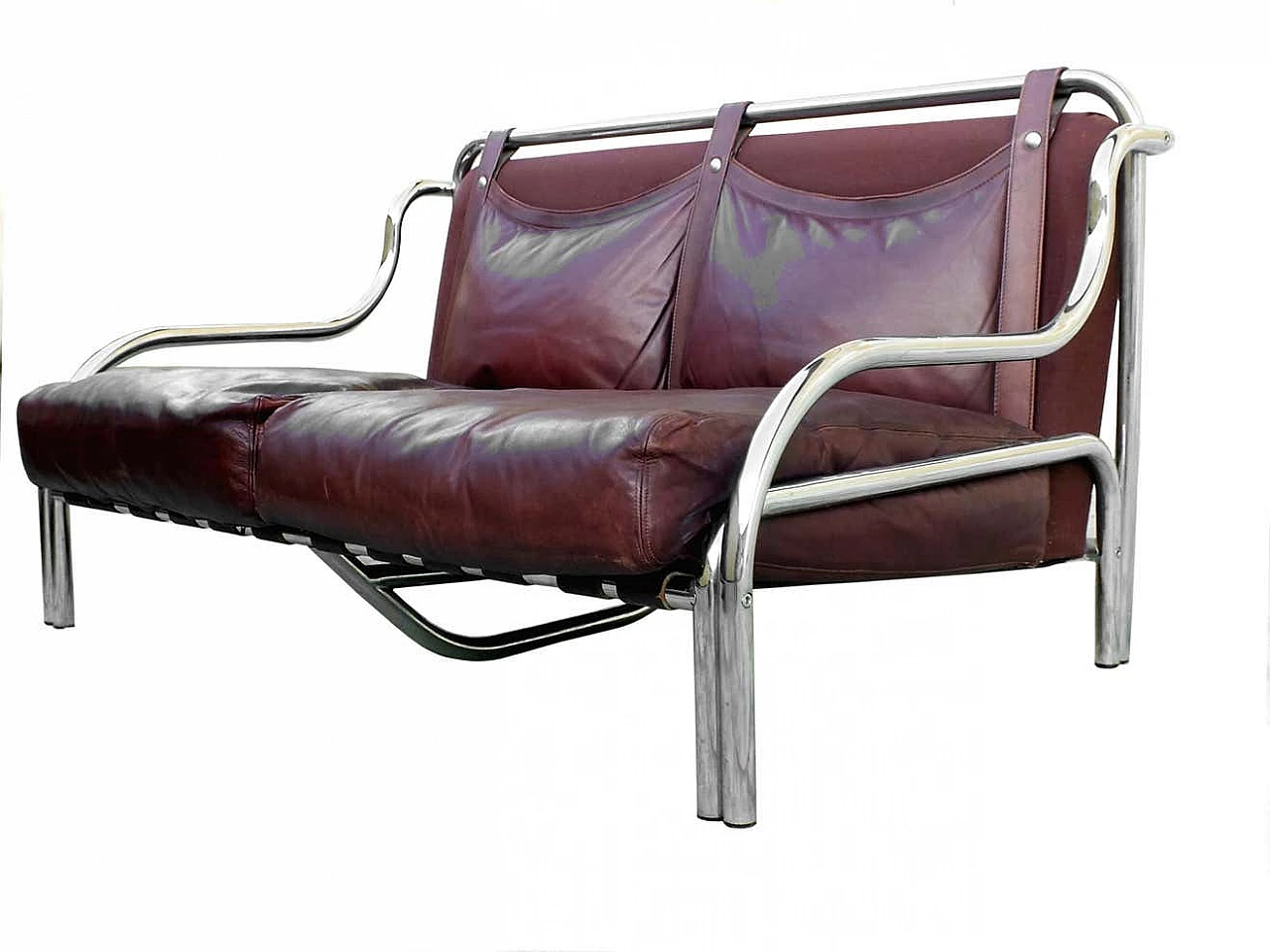 Pair of Stringa sofas by Gae Aulenti for Poltronova, 1965 8