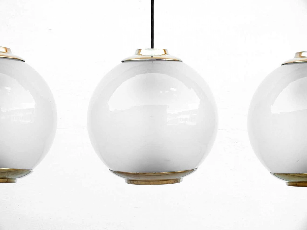 Ls2 sphere chandelier by Luigi Caccia Dominioni for Azucena, 1954 3