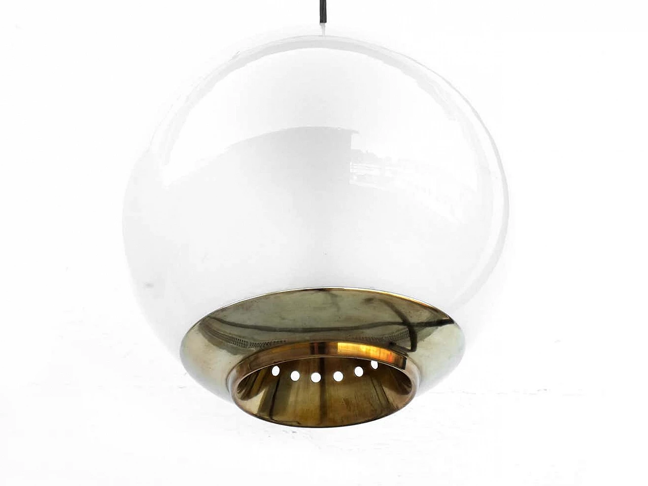 Ls2 sphere chandelier by Luigi Caccia Dominioni for Azucena, 1954 7