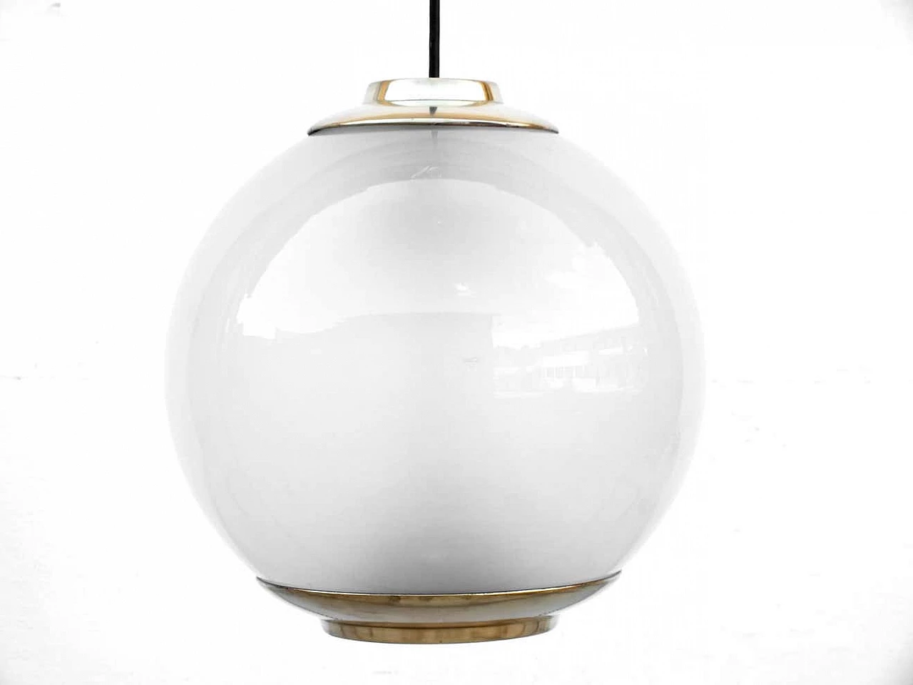 Lampadario a sfera Ls2 di Luigi Caccia Dominioni per Azucena, 1954 10