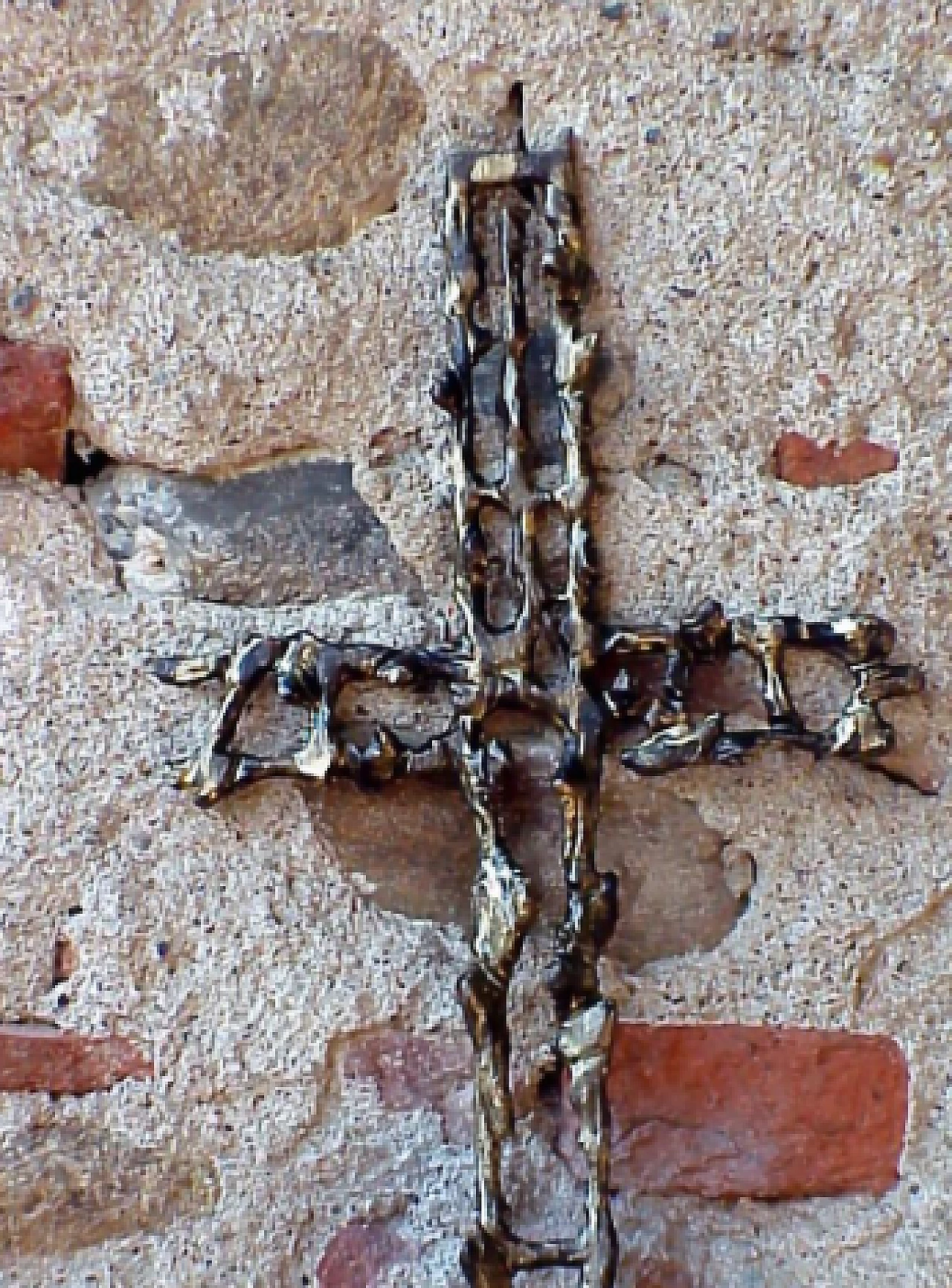 Wrought iron crucifix by Attilio Biancardi, 1970s 4
