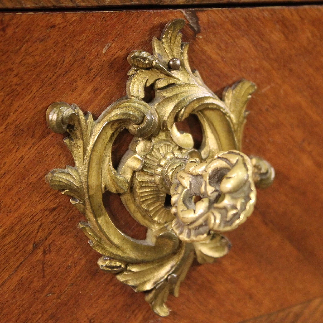 Napoleon III veneered wood roll top desk, late 19th century 12