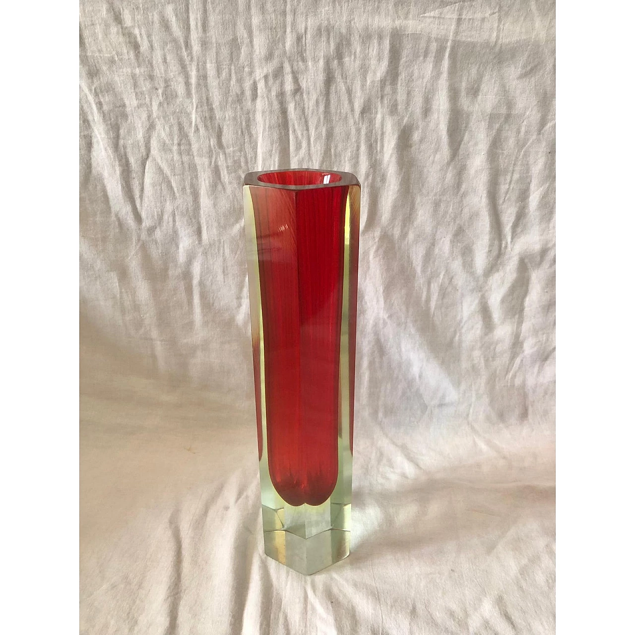 Submerged glass vase in the style of Alessandro Mandruzzato, 1970s 10