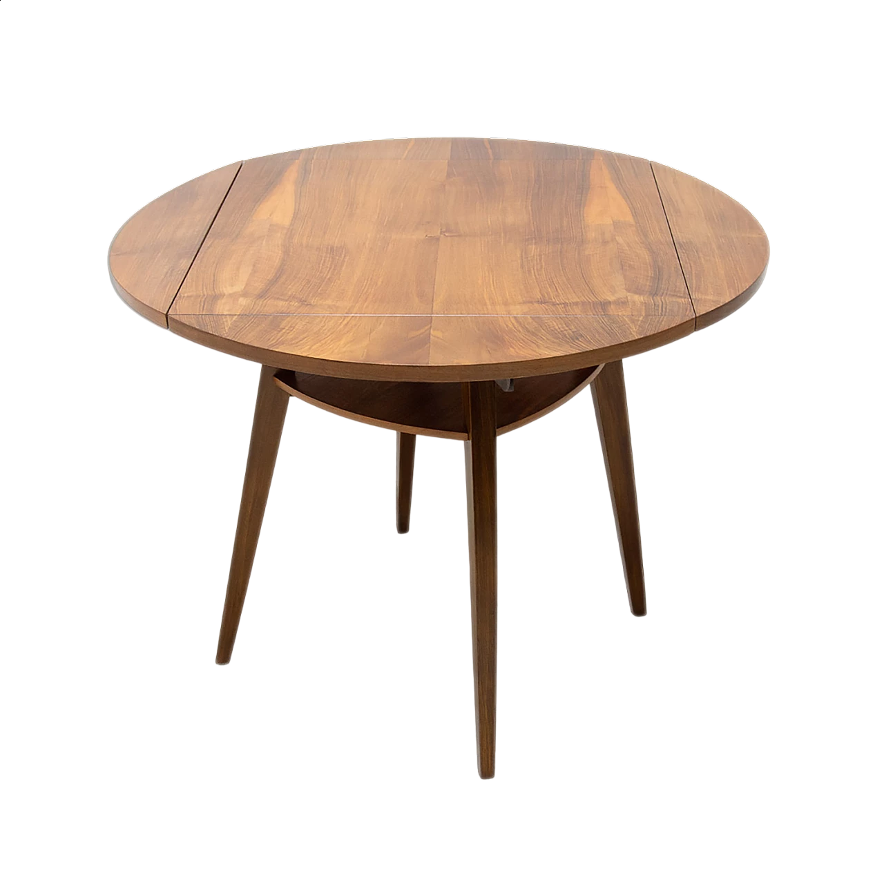 Folding walnut coffee table, 1950s 20
