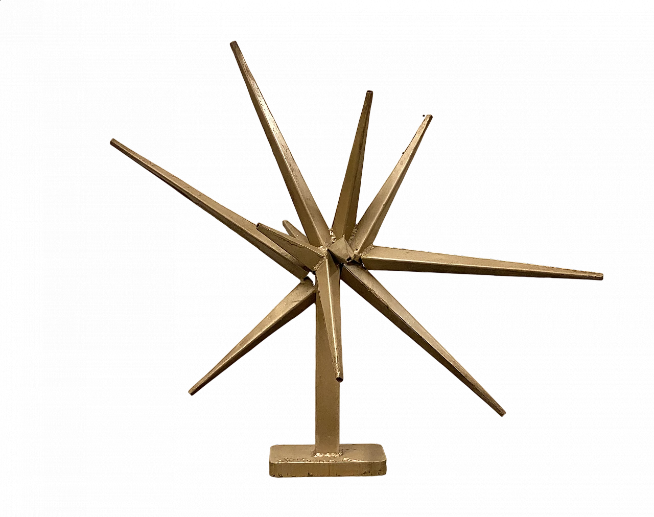 Gilded iron sculpture, 1970s 10