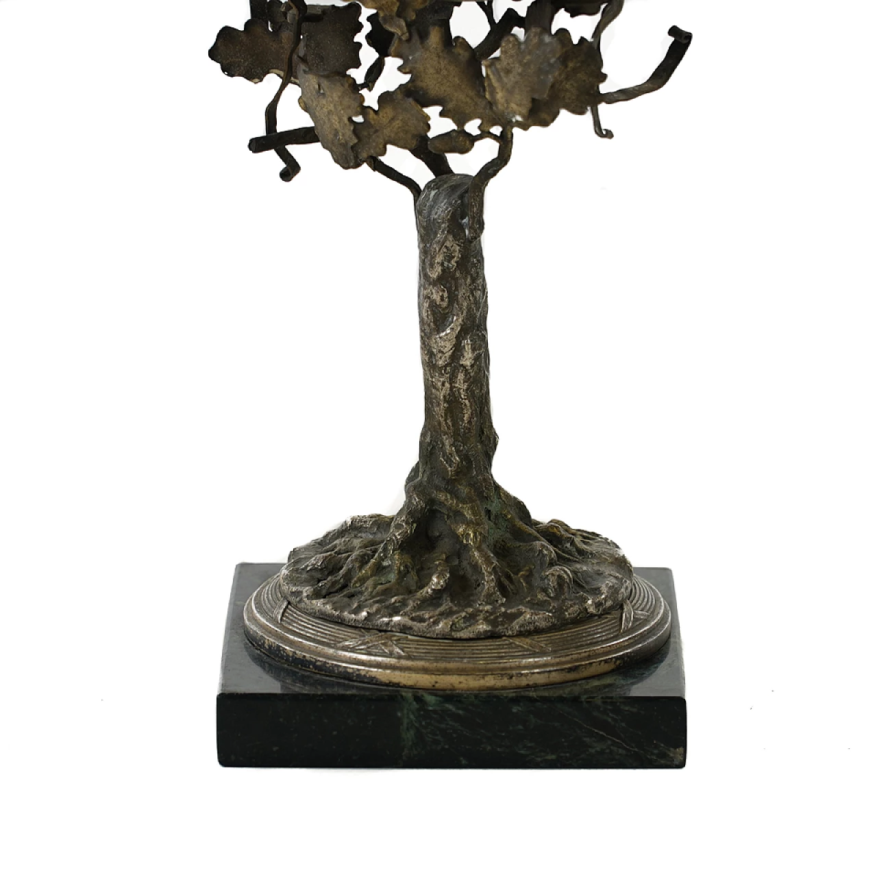 Art Nouveau marble and metal alloy competition trophy, 1920s 2
