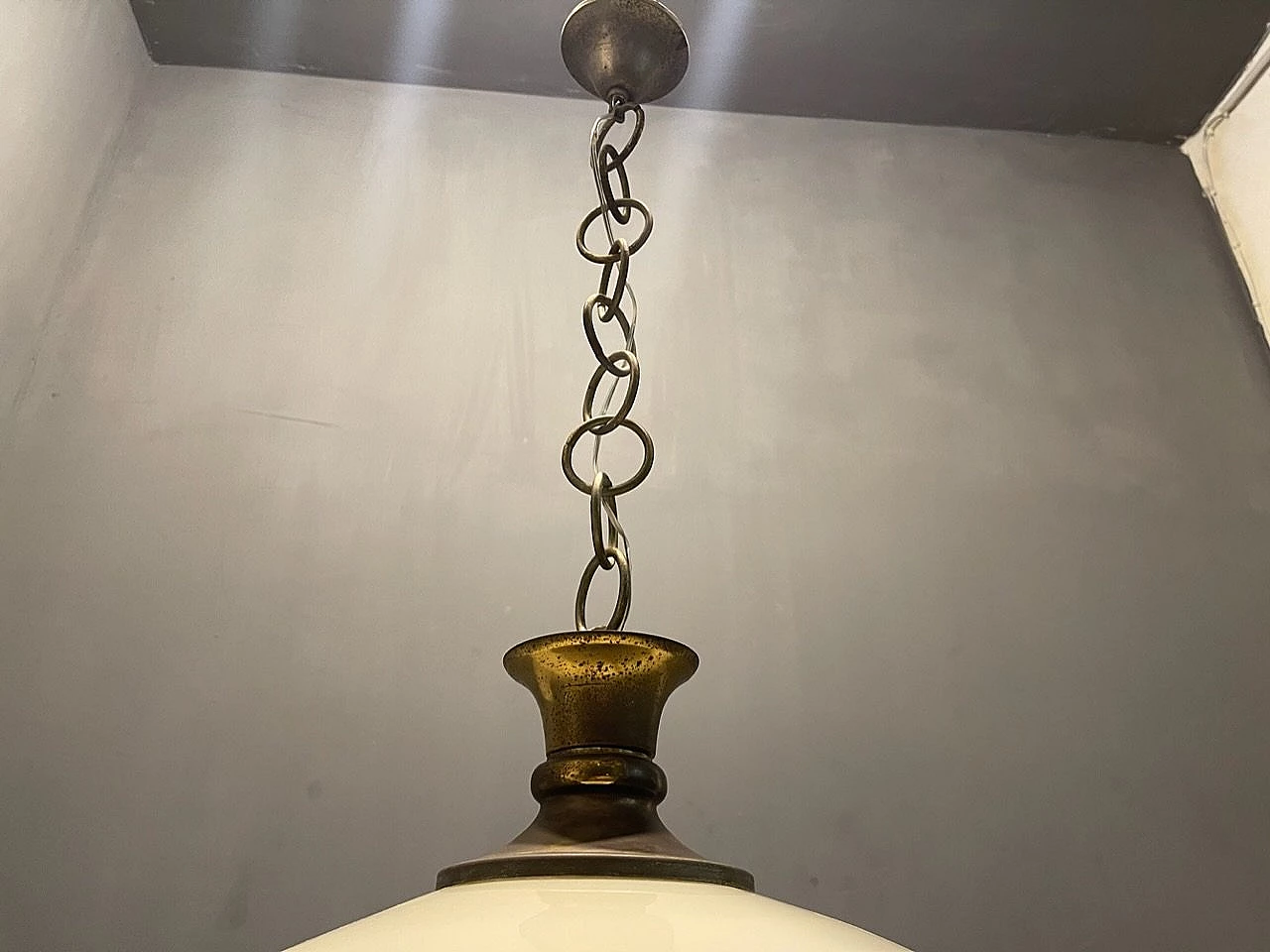 Blown Murano glass chandelier, 1950s 7