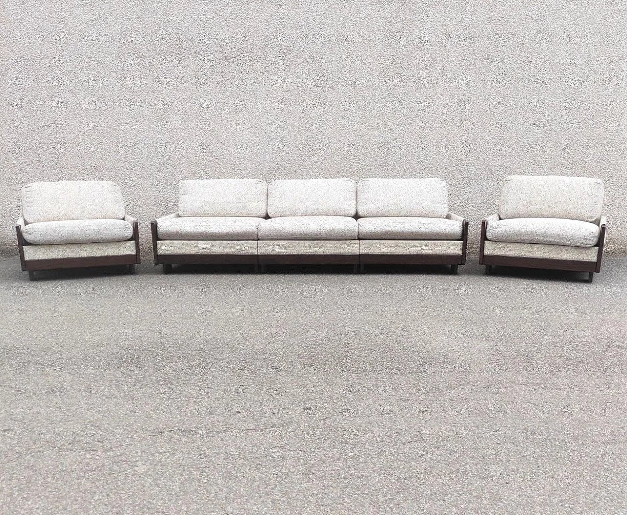 Three-seater 920 sofa by Afra and Tobia Scarpa for Cassina, 1960s 8