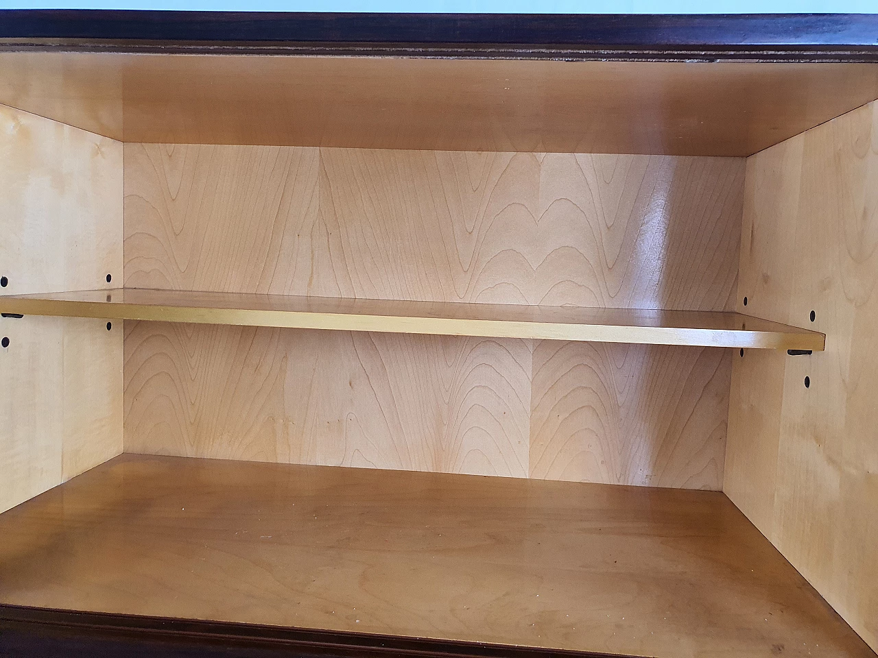 Credenza in palissandro stile scandinavo con ante scorrevoli di IMA Mobili, anni '70 16