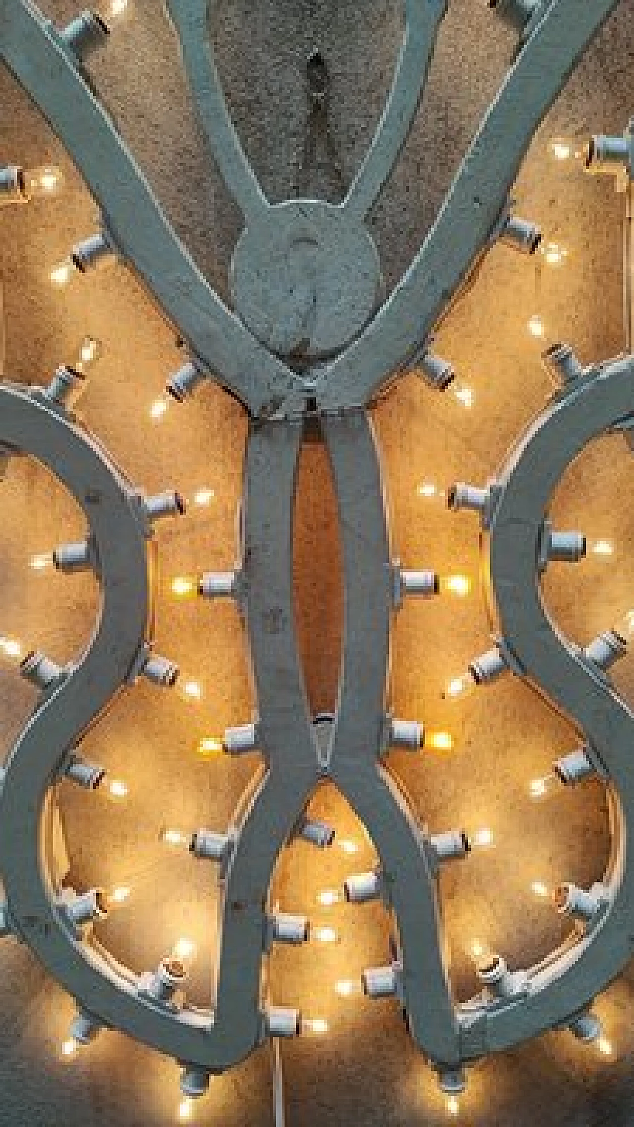 Lit sign in the shape of a butterfly, 1970s 3