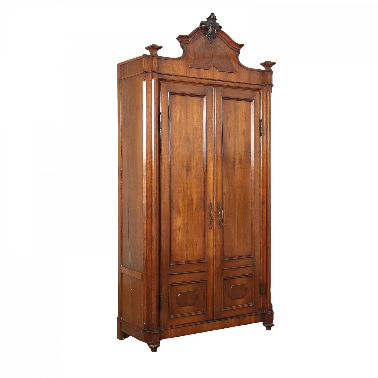 Armadio Umbertino in noce, fine '800 1