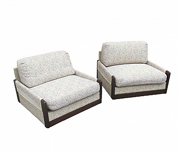 Pair of 920 armchairs by Afra and Tobia Scarpa for Cassina, 1960s