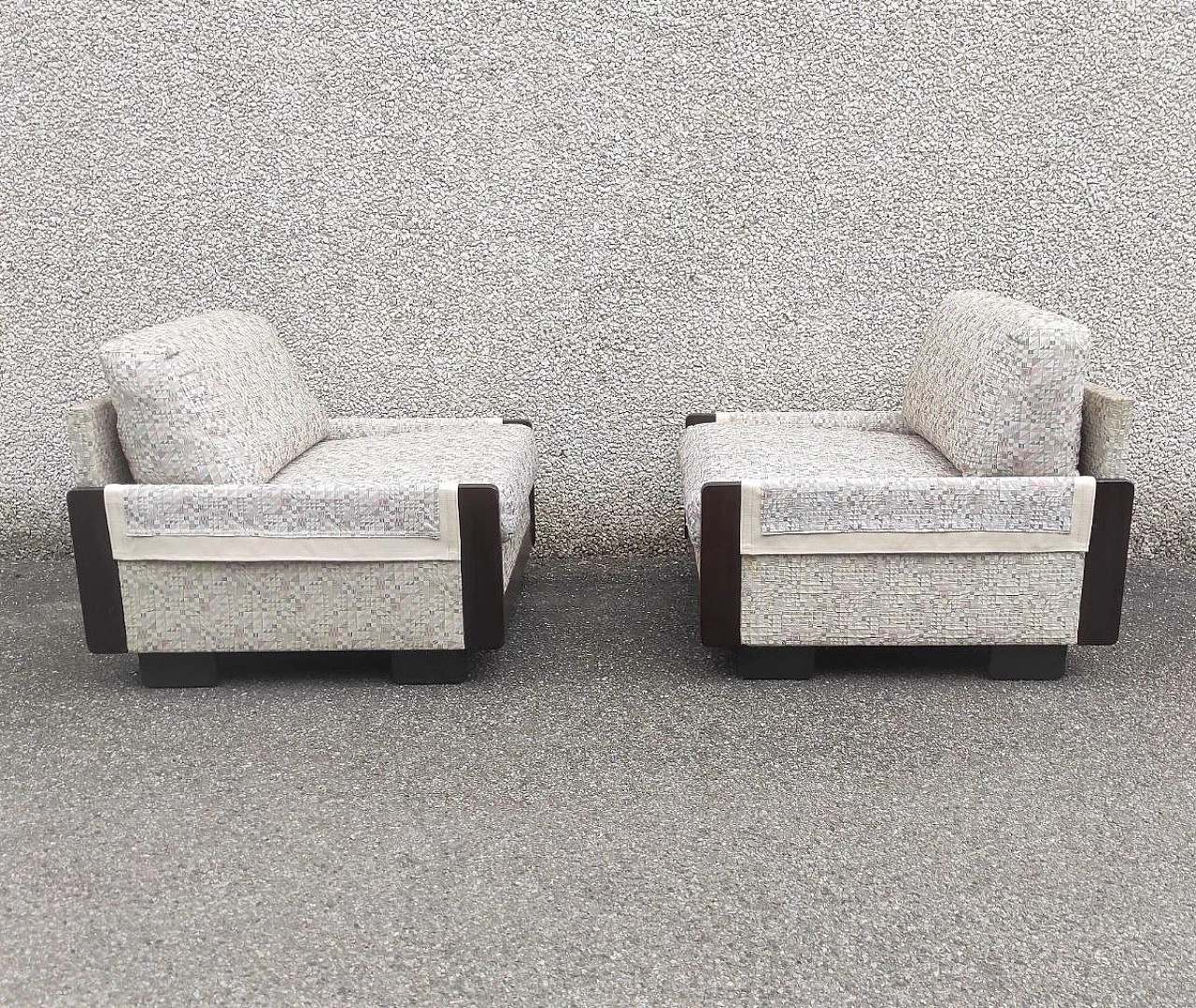 Coppia di poltrone 920 di Afra e Tobia Scarpa per Cassina, anni '60 5