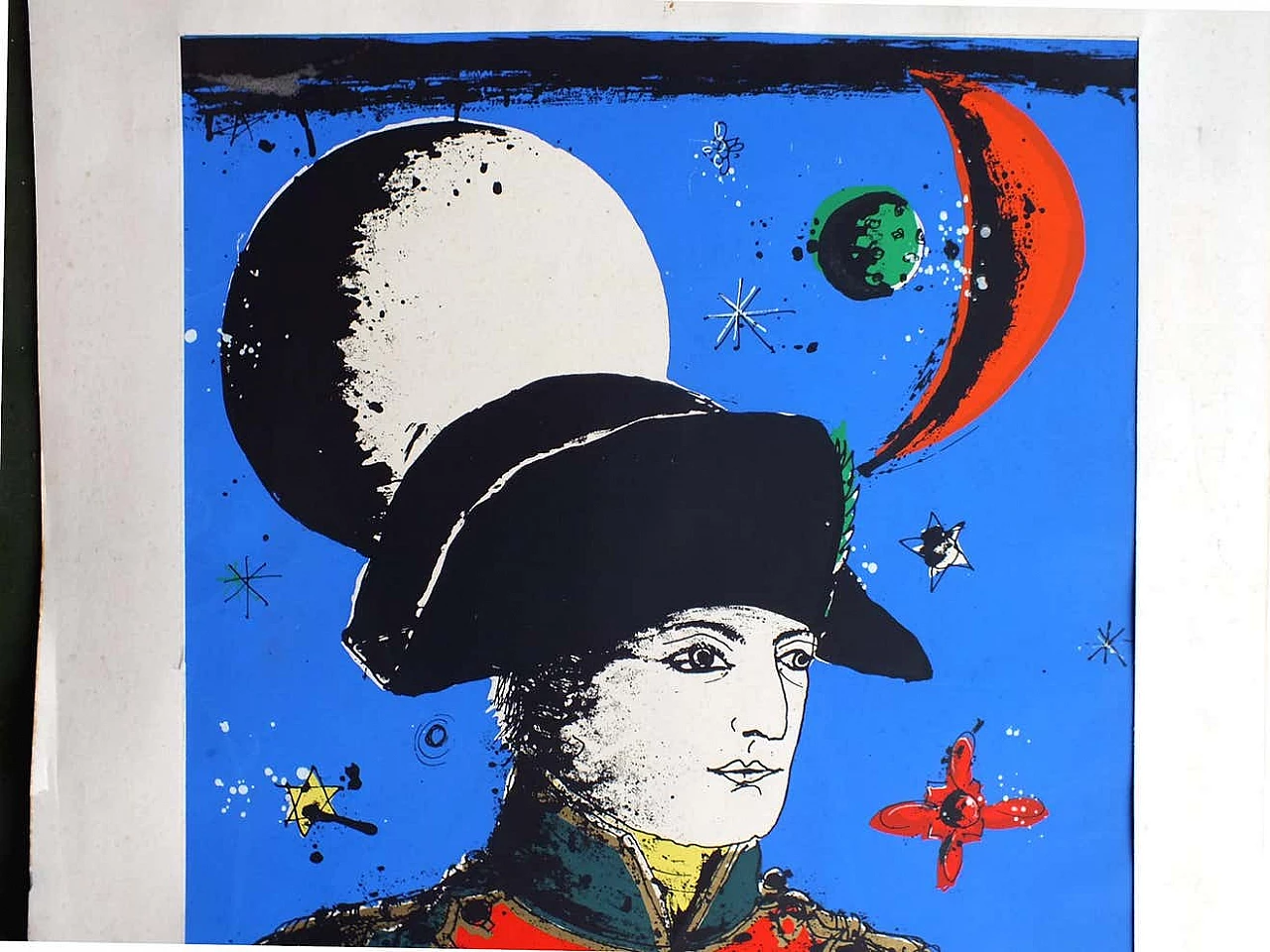 Gennaro Picinni, Napoleon, silkscreen print, 1970s 4