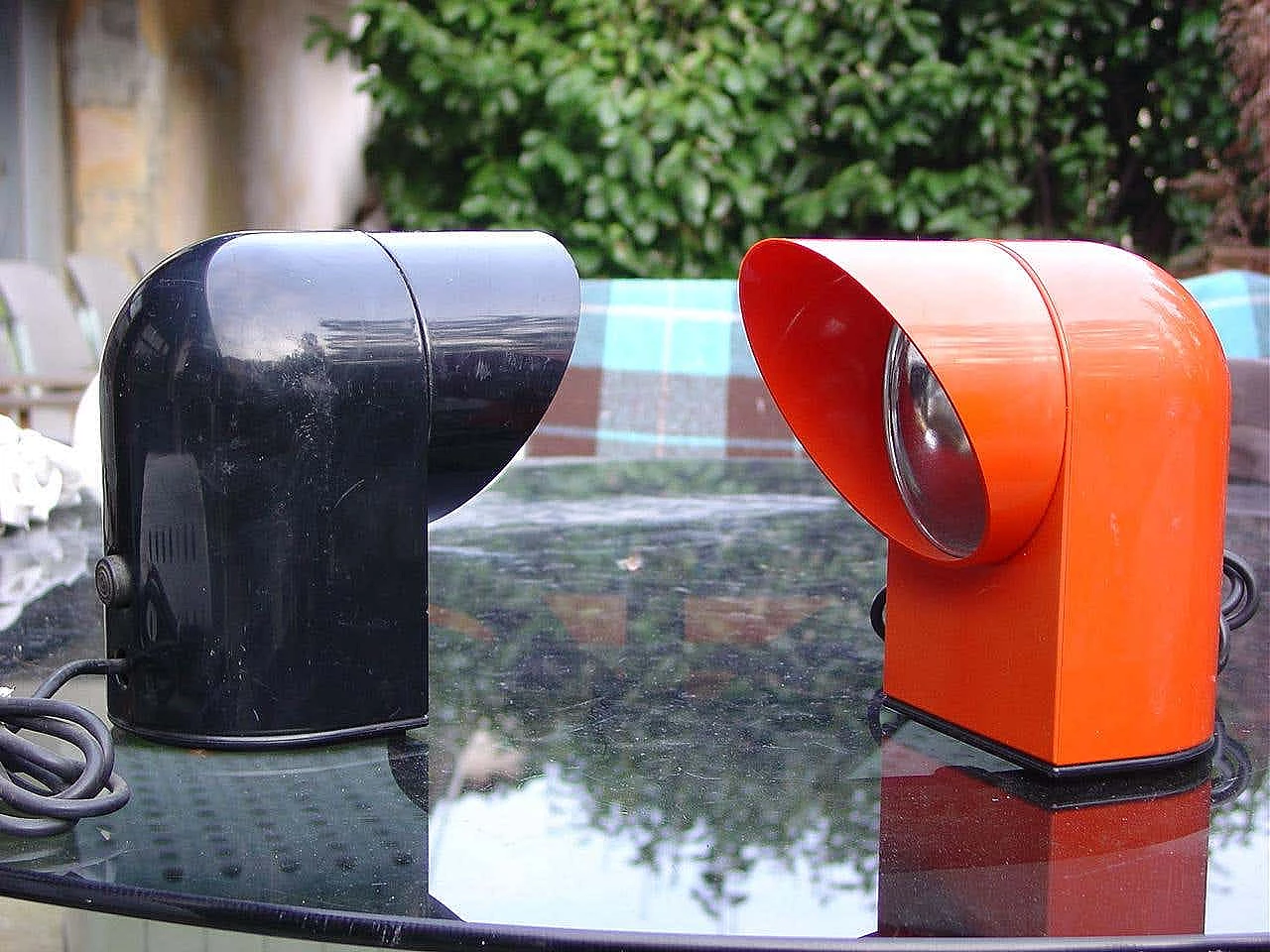 Coppia di lampade da tavolo Oliver di Paolo Piva per Lumen Form, anni '60 6