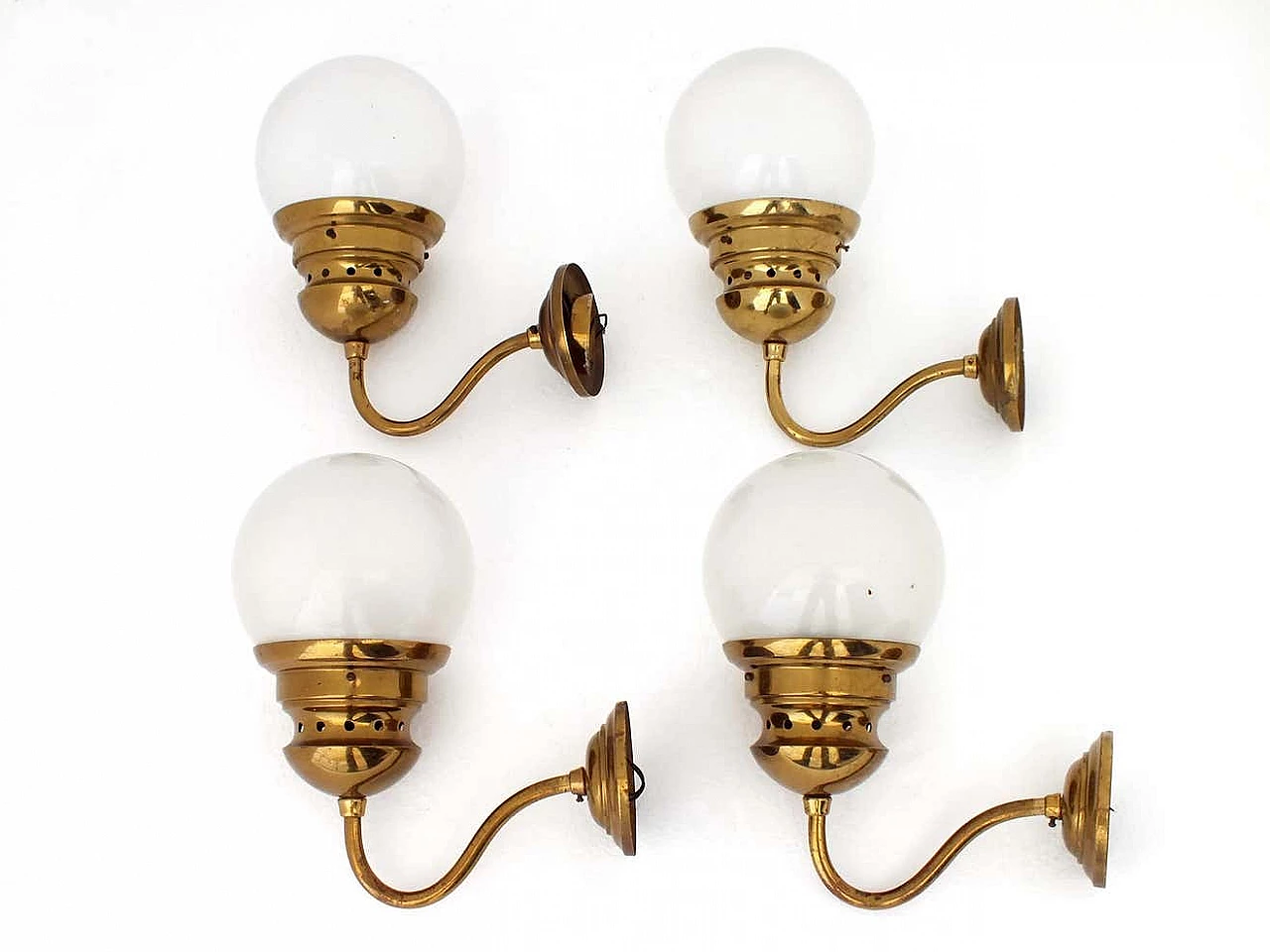 Pair of Lp1 Lamp sconces by Luigi Caccia Dominioni for Azucena, 1950s 7