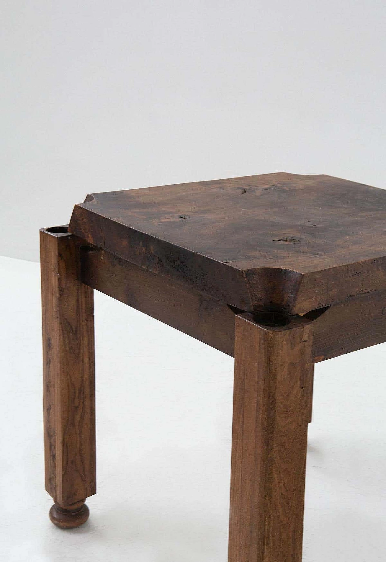 Brazilian solid wood board game, 1950s 7