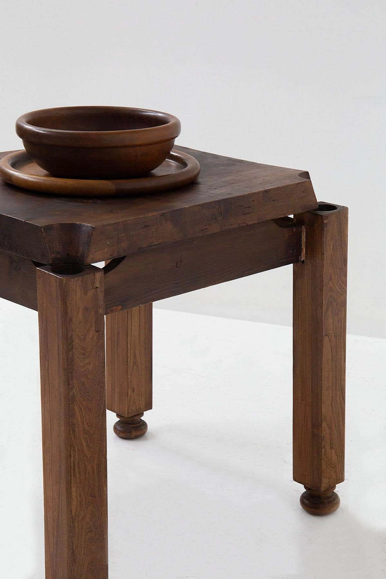 Brazilian solid wood board game, 1950s 9