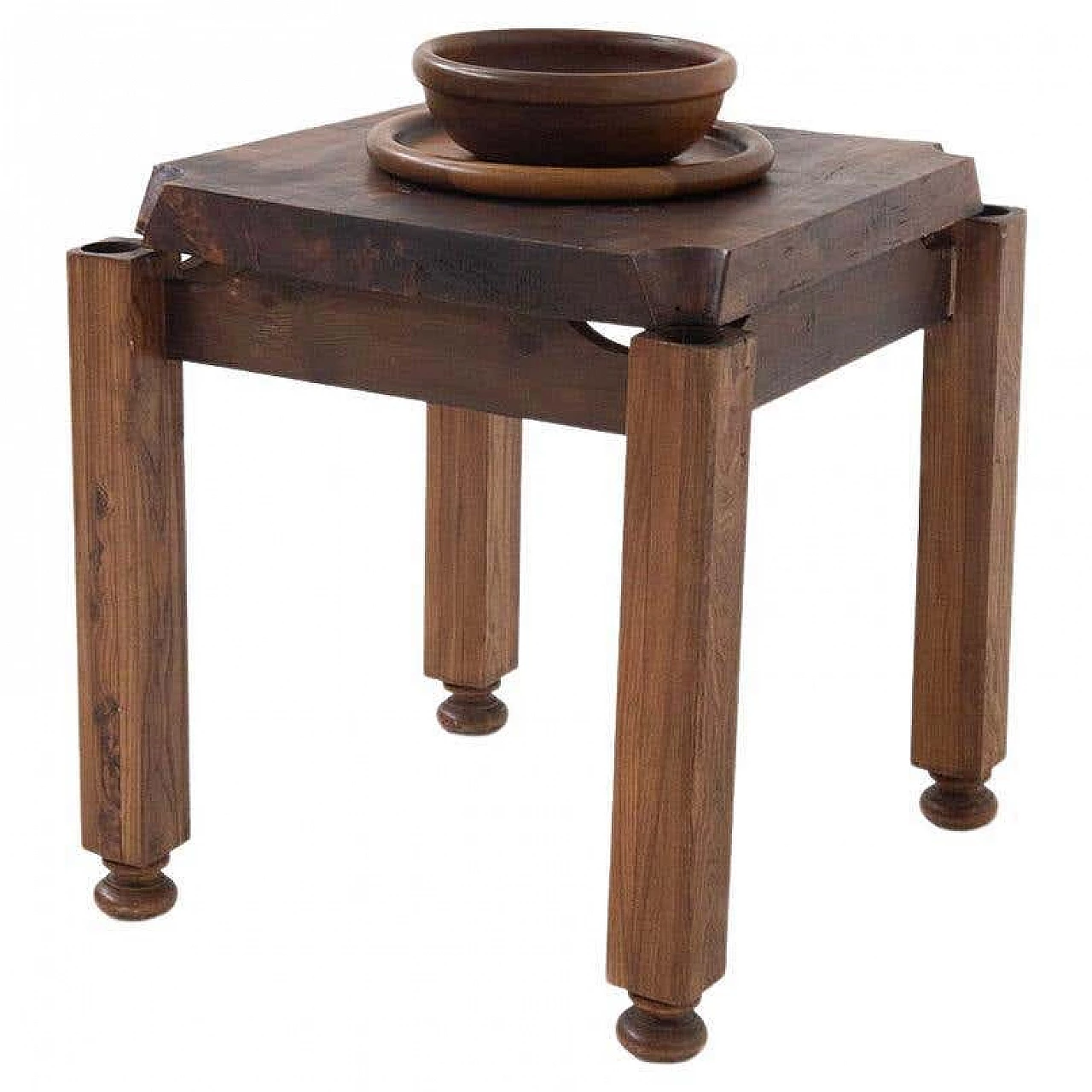 Gioco da tavolo brasiliano in legno massiccio, anni '50 10