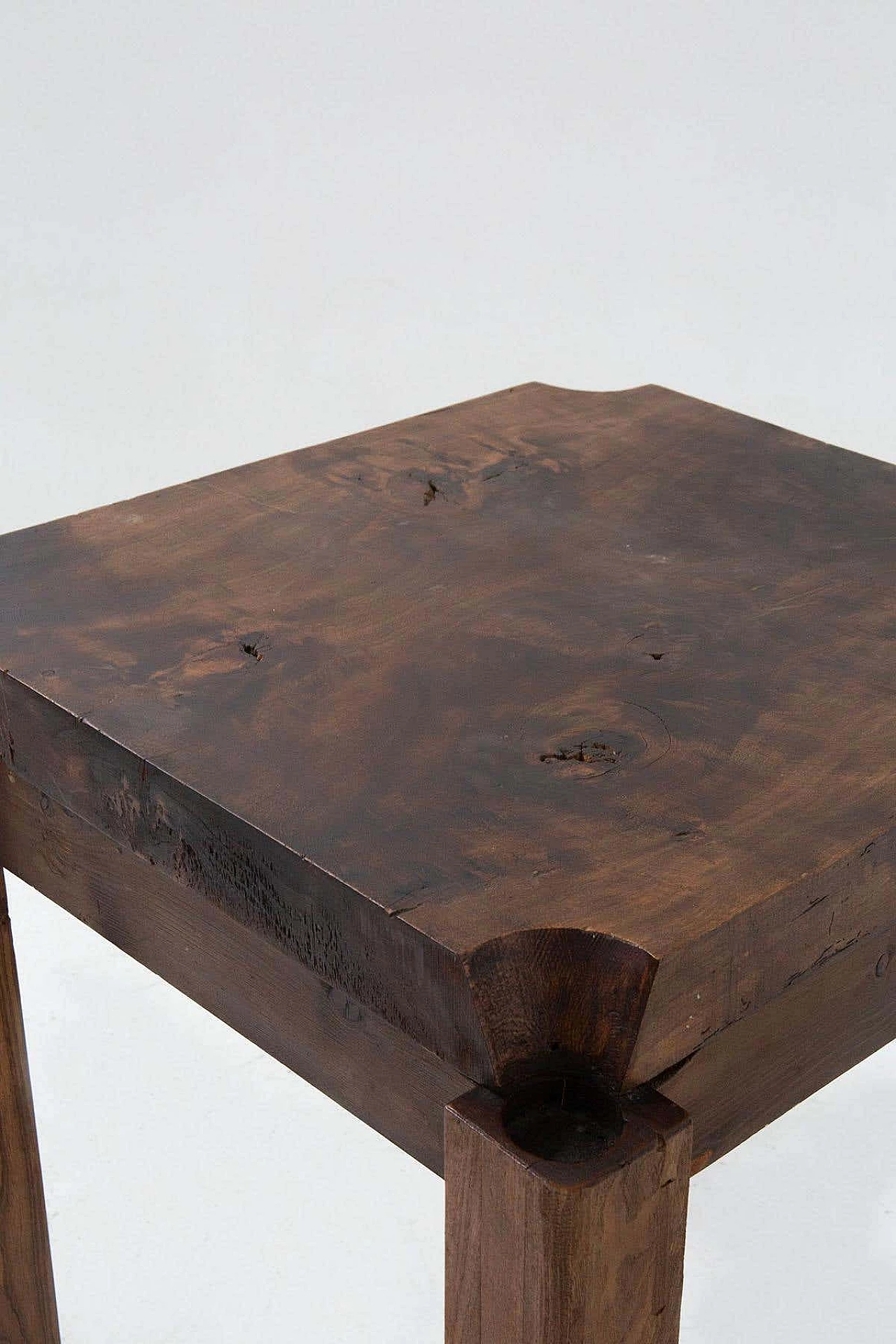 Gioco da tavolo brasiliano in legno massiccio, anni '50 11
