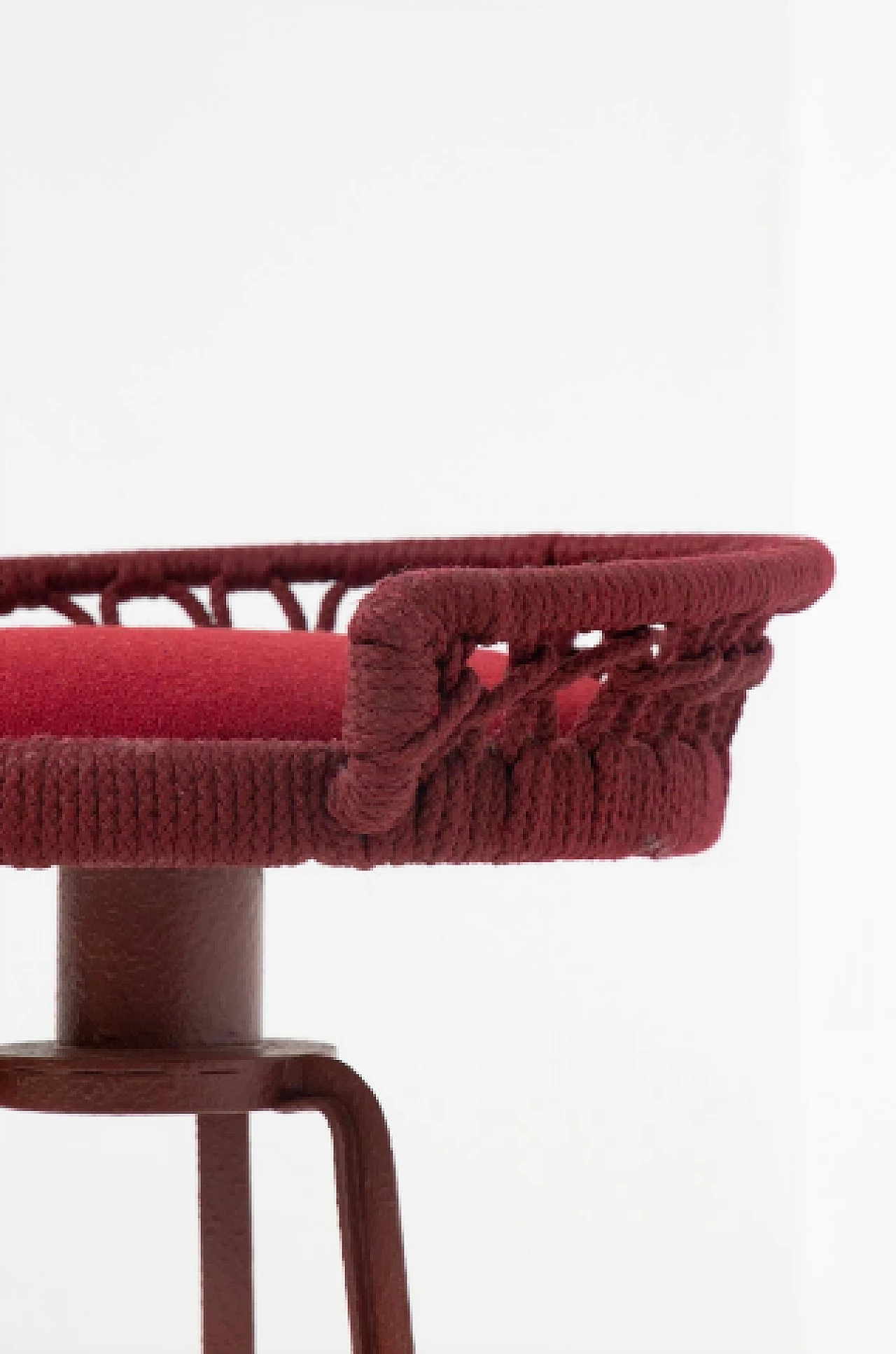 Coppia di sgabelli girevoli di Marzio Cecchi, anni '70 8