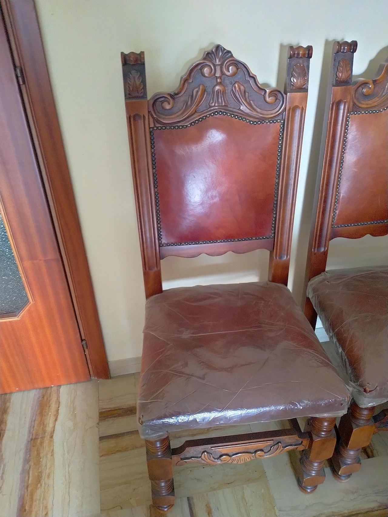 6 Chairs 500 Toscano Firenze by Enio Bettarini for 4CM, 1970s 3
