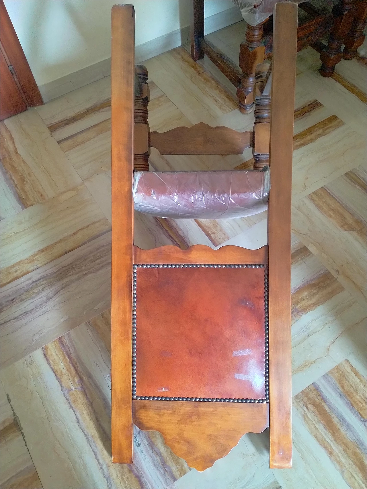6 Chairs 500 Toscano Firenze by Enio Bettarini for 4CM, 1970s 7
