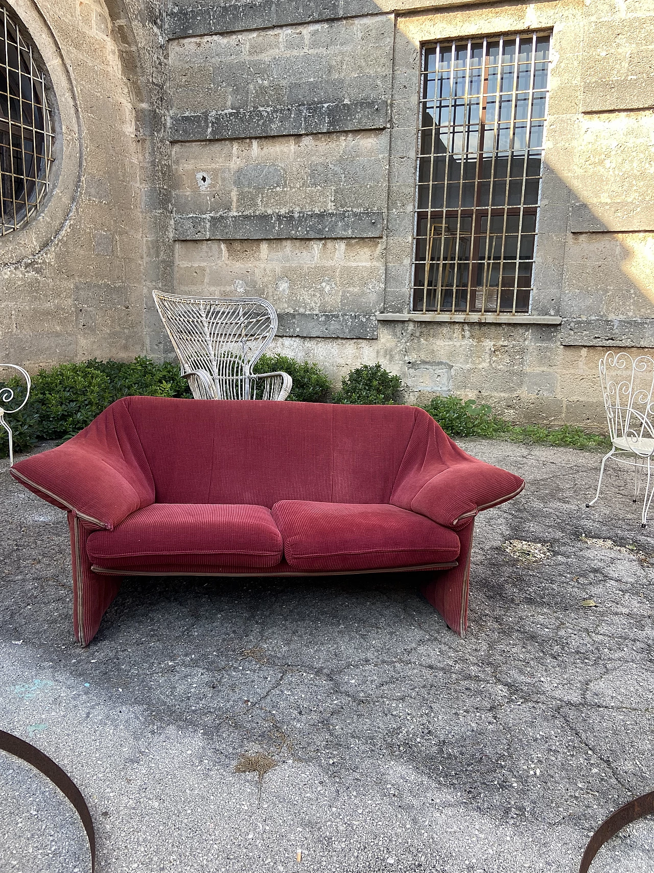 Divano e coppia di poltrone Le Stelle di Mario Bellini per B&B, anni '60 1