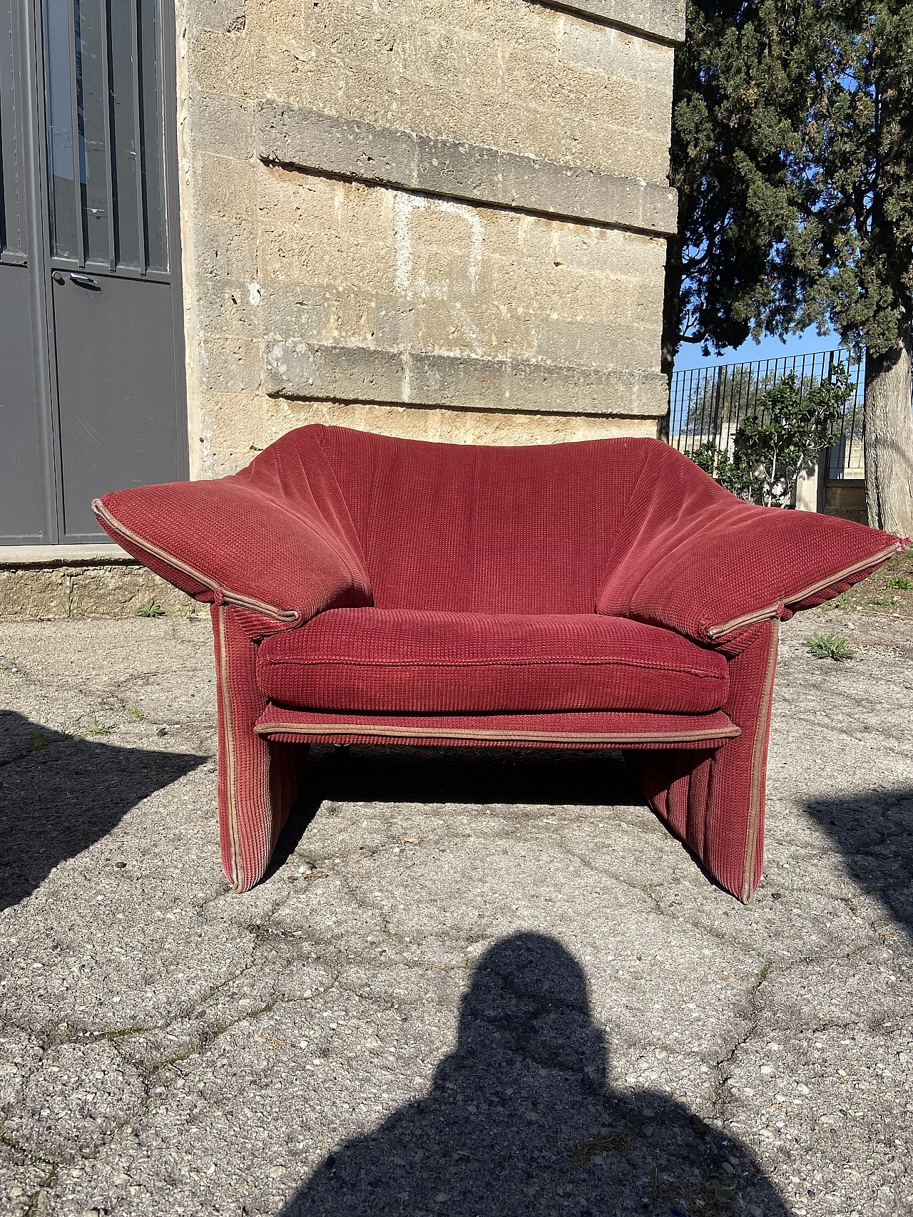 Divano e coppia di poltrone Le Stelle di Mario Bellini per B&B, anni '60 4