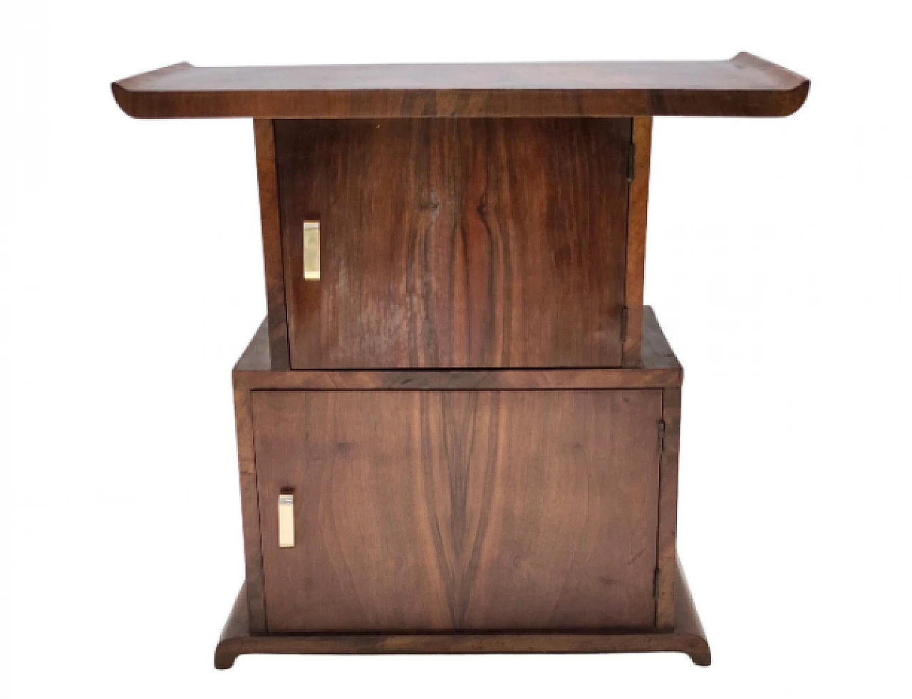 Black walnut sideboard in the style of Emilio Lancia, 1930s 1