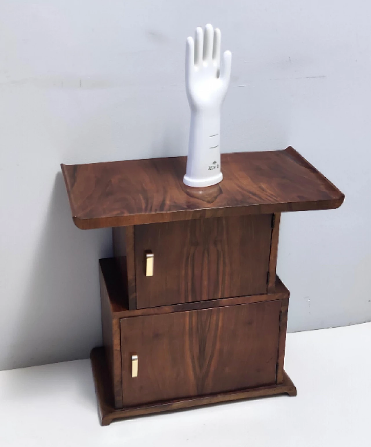 Black walnut sideboard in the style of Emilio Lancia, 1930s 3