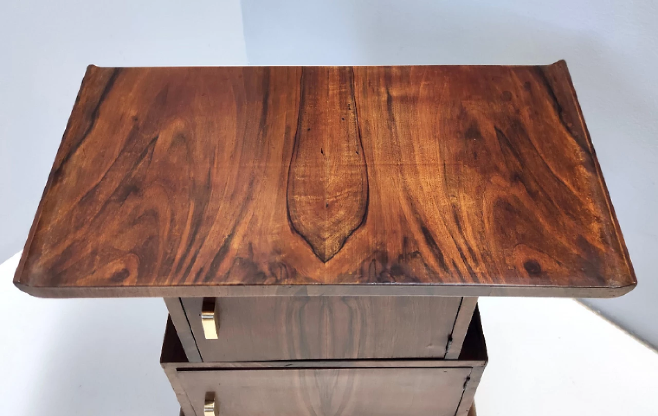 Black walnut sideboard in the style of Emilio Lancia, 1930s 10
