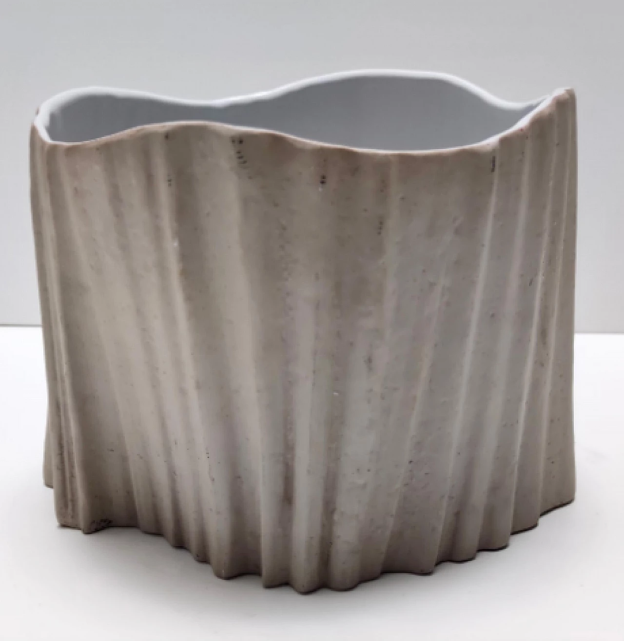 Vaso in terracotta smaltata di Rosenthal, anni '80 4