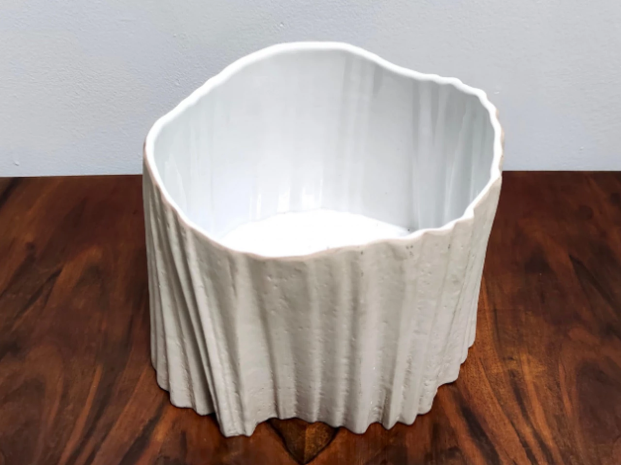 Vaso in terracotta smaltata di Rosenthal, anni '80 7